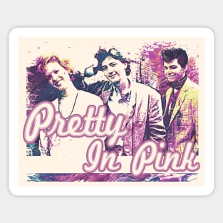 Pretty In Pink The Timeless Memories Retro Style Sticker